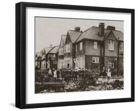 South Shields Union Cottage Homes, Cleadon, County Durham-Peter Higginbotham-Framed Photographic Print