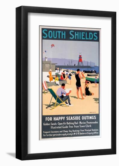 South Shields-null-Framed Art Print