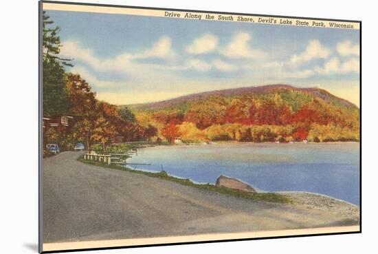 South Shore, Devil's Lake, Wisconsin-null-Mounted Art Print