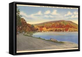 South Shore, Devil's Lake, Wisconsin-null-Framed Stretched Canvas