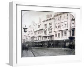 South Side of Aldgate (Stree), Showing Nos 6-9, City of London, 1872-null-Framed Giclee Print