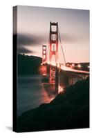 South Side View Golden Gate at Night, San Francisco-Vincent James-Stretched Canvas