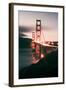 South Side View Golden Gate at Night, San Francisco-Vincent James-Framed Photographic Print