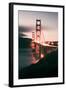 South Side View Golden Gate at Night, San Francisco-Vincent James-Framed Photographic Print