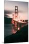 South Side View Golden Gate at Night, San Francisco-Vincent James-Mounted Photographic Print