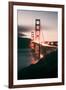 South Side View Golden Gate at Night, San Francisco-Vincent James-Framed Photographic Print