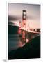 South Side View Golden Gate at Night, San Francisco-Vincent James-Framed Photographic Print