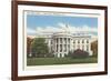 South Side, White House, Washington, D.C.-null-Framed Art Print