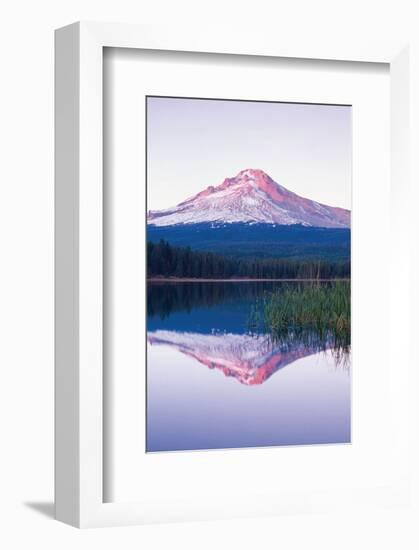 South Sister Mountain Oregon-null-Framed Art Print