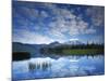 South Sister reflects in Sparks Lake, Deschutes National Forest, Oregon, USA-Charles Gurche-Mounted Photographic Print