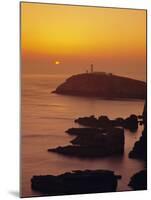 South Stack at Sunset, Anglesey, Gwynedd, North Wales, UK, Europe-Roy Rainford-Mounted Photographic Print