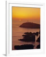 South Stack at Sunset, Anglesey, Gwynedd, North Wales, UK, Europe-Roy Rainford-Framed Photographic Print