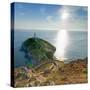 South Stack Lighthouse, Holy Island, Anglesey, Gwynedd, Wales, United Kingdom, Europe-Alan Copson-Stretched Canvas