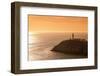 South Stack Lighthouse, Holy Island, Anglesey, Gwynedd, Wales, United Kingdom, Europe-Alan Copson-Framed Photographic Print