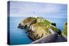 South Stack Lighthouse in Anglesey, Wales, Uk, GB-JuliusKielaitis-Stretched Canvas