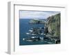 South Stack Lighthouse, Isle of Anglesey, Wales, United Kingdom-Roy Rainford-Framed Photographic Print