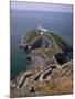 South Stack Lighthouse on the Western Tip of Holy Island, Anglesey-Nigel Blythe-Mounted Photographic Print