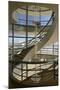 South Staircase, De La Warr Pavilion, Bexhill on Sea, East Sussex-Peter Thompson-Mounted Photographic Print