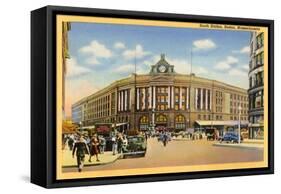 South Station, Boston, Mass.-null-Framed Stretched Canvas