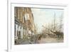 South Street - East River-Jack Wemp-Framed Giclee Print