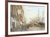 South Street - East River-Jack Wemp-Framed Giclee Print