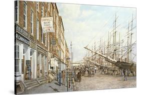 South Street - East River-Jack Wemp-Stretched Canvas