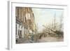 South Street - East River-Jack Wemp-Framed Giclee Print