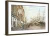 South Street - East River-Jack Wemp-Framed Giclee Print