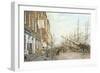 South Street - East River-Jack Wemp-Framed Giclee Print