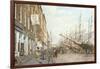 South Street - East River-Jack Wemp-Framed Giclee Print