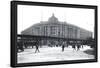South Street Station, Boston-William Henry Jackson-Framed Stretched Canvas