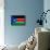 South Sudan Country National Flag Print Poster-null-Framed Poster displayed on a wall