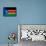 South Sudan Country National Flag Print Poster-null-Framed Poster displayed on a wall