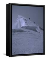 South Summit of Everest, Nepal-Michael Brown-Framed Stretched Canvas