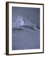 South Summit of Everest, Nepal-Michael Brown-Framed Premium Photographic Print