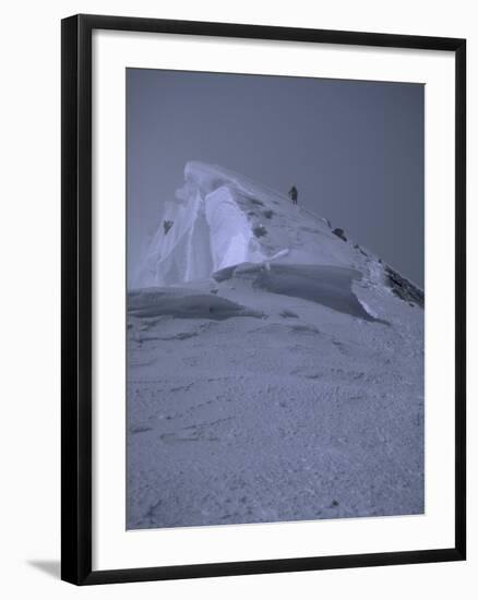 South Summit of Everest, Nepal-Michael Brown-Framed Premium Photographic Print