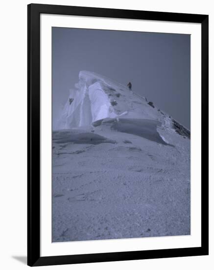 South Summit of Everest, Nepal-Michael Brown-Framed Premium Photographic Print