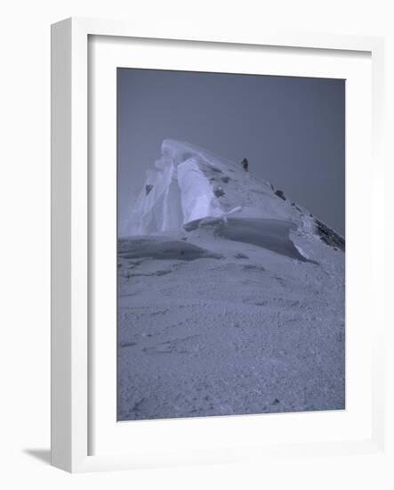 South Summit of Everest, Nepal-Michael Brown-Framed Photographic Print