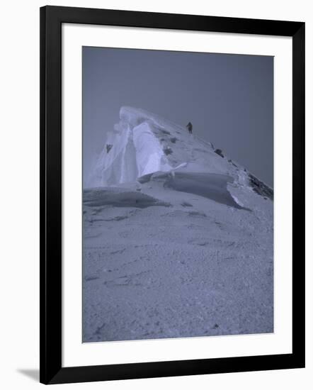 South Summit of Everest, Nepal-Michael Brown-Framed Photographic Print
