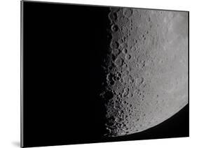 South Terminator of 7 Day Moon-null-Mounted Photographic Print