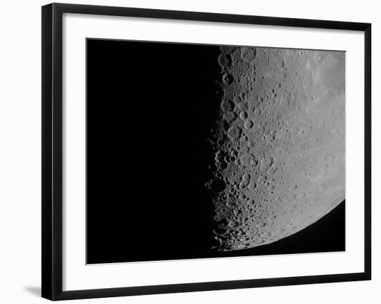 South Terminator of 7 Day Moon-null-Framed Photographic Print