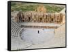 South Theatre, Jerash, Roman City of the Decapolis, Jordan, Middle East-Schlenker Jochen-Framed Stretched Canvas