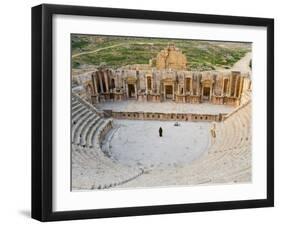 South Theatre, Jerash, Roman City of the Decapolis, Jordan, Middle East-Schlenker Jochen-Framed Photographic Print