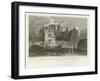 South View of Eastbury House, Near Barking, Essex-William Henry Bartlett-Framed Giclee Print