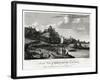 South View of Shrewsbury Castle, Shropshire, 1777-William Watts-Framed Giclee Print