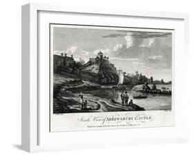South View of Shrewsbury Castle, Shropshire, 1777-William Watts-Framed Giclee Print