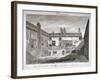 South View of the Remains of Thomas Pope's House, Mill Lane, Bermondsey, London, 1808-John Chessell Buckler-Framed Giclee Print