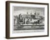 South View of the Tower of London with Boats on the River Thames, 1776-null-Framed Giclee Print