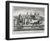 South View of the Tower of London with Boats on the River Thames, 1776-null-Framed Giclee Print