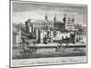 South View of the Tower of London with Boats on the River Thames, 1776-null-Mounted Giclee Print